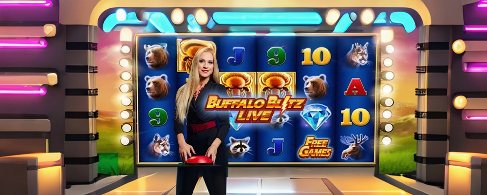356 bet Caça-níqueis Buffalo Blitz ao Vivo